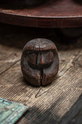 Antique Japanese Wooden Daruma Mould