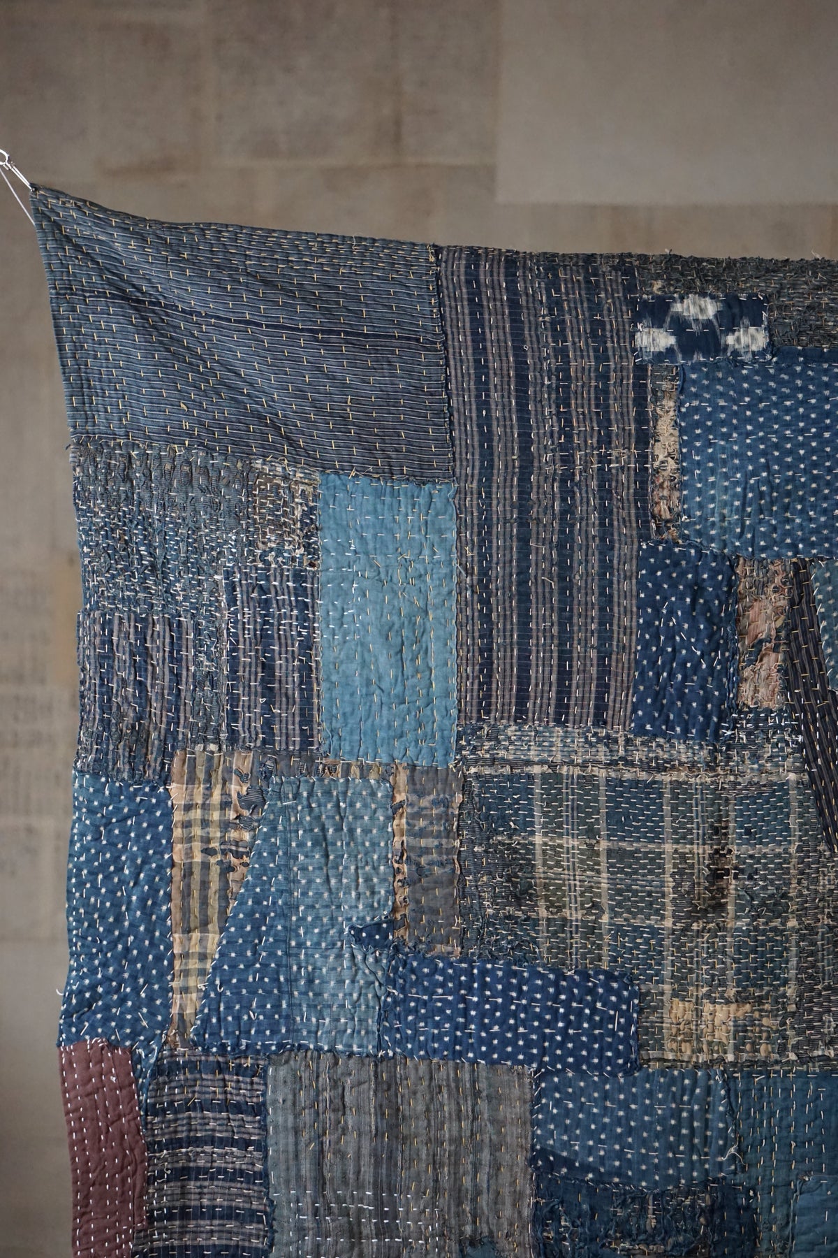 Antique Japanese Boro Textile, Early 20th Century