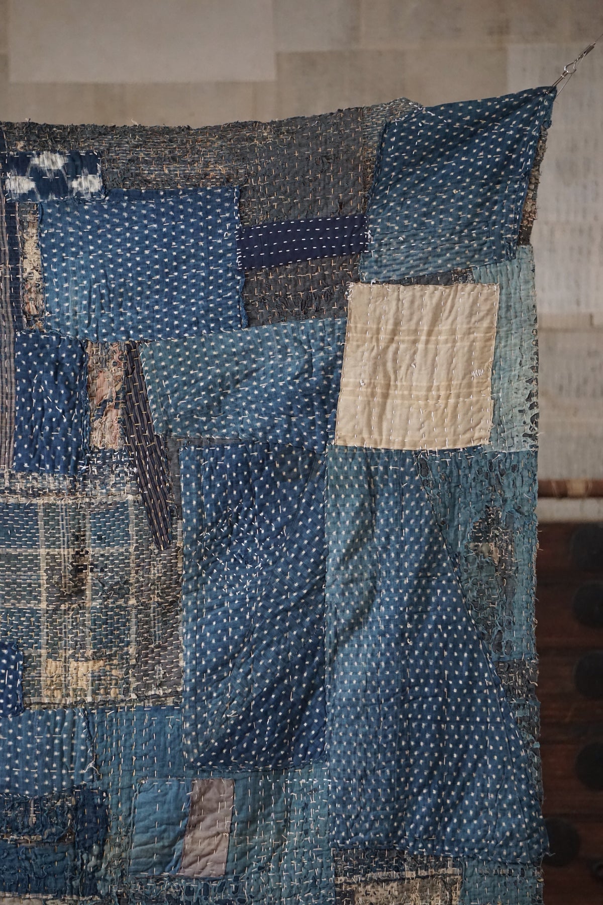 Antique Japanese Boro Textile, Early 20th Century
