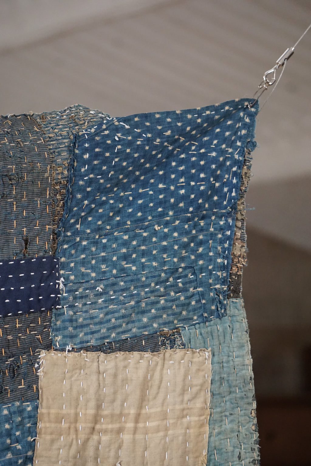 Antique Japanese Boro Textile, Early 20th Century