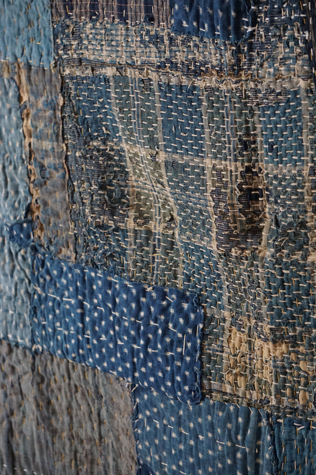 Antique Japanese Boro Textile, Early 20th Century