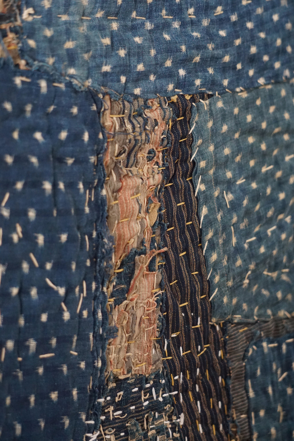 Antique Japanese Boro Textile, Early 20th Century