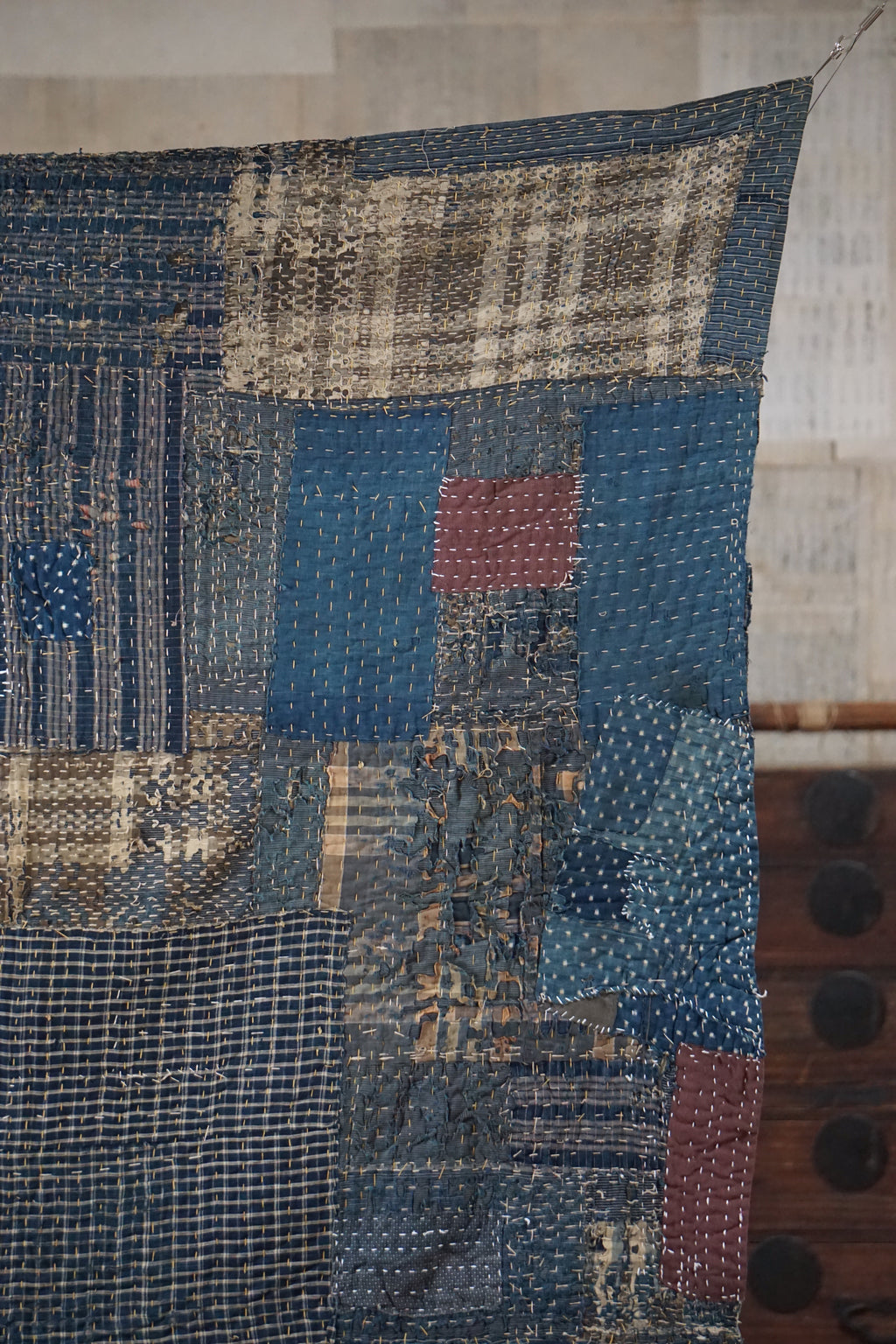 Antique Japanese Boro Textile, Early 20th Century