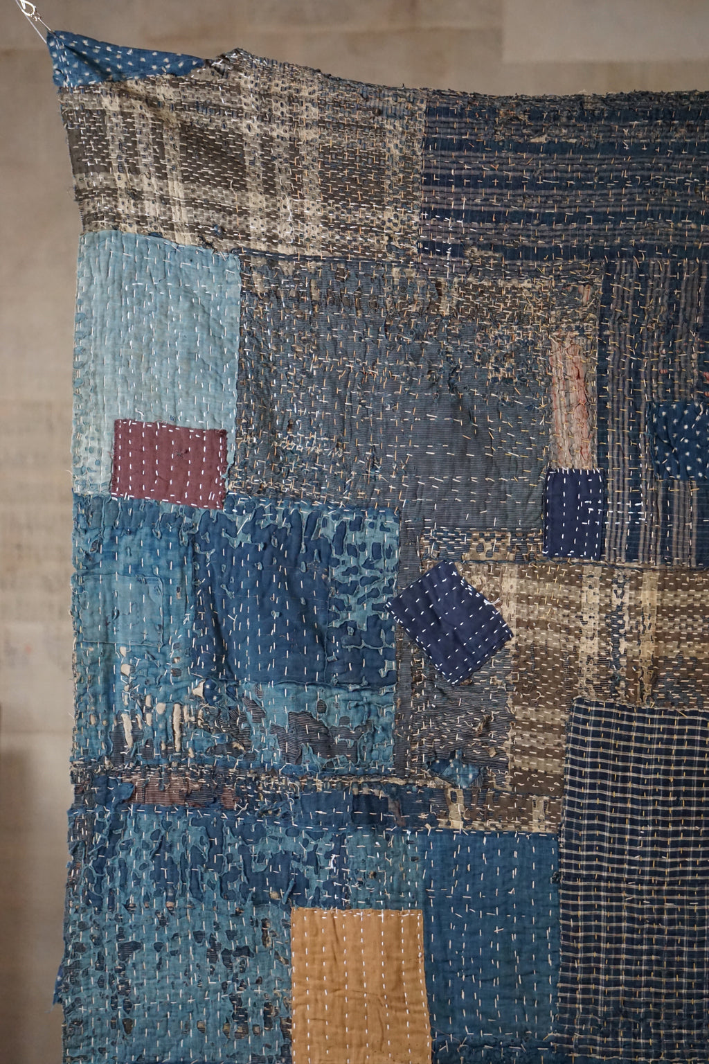 Antique Japanese Boro Textile, Early 20th Century