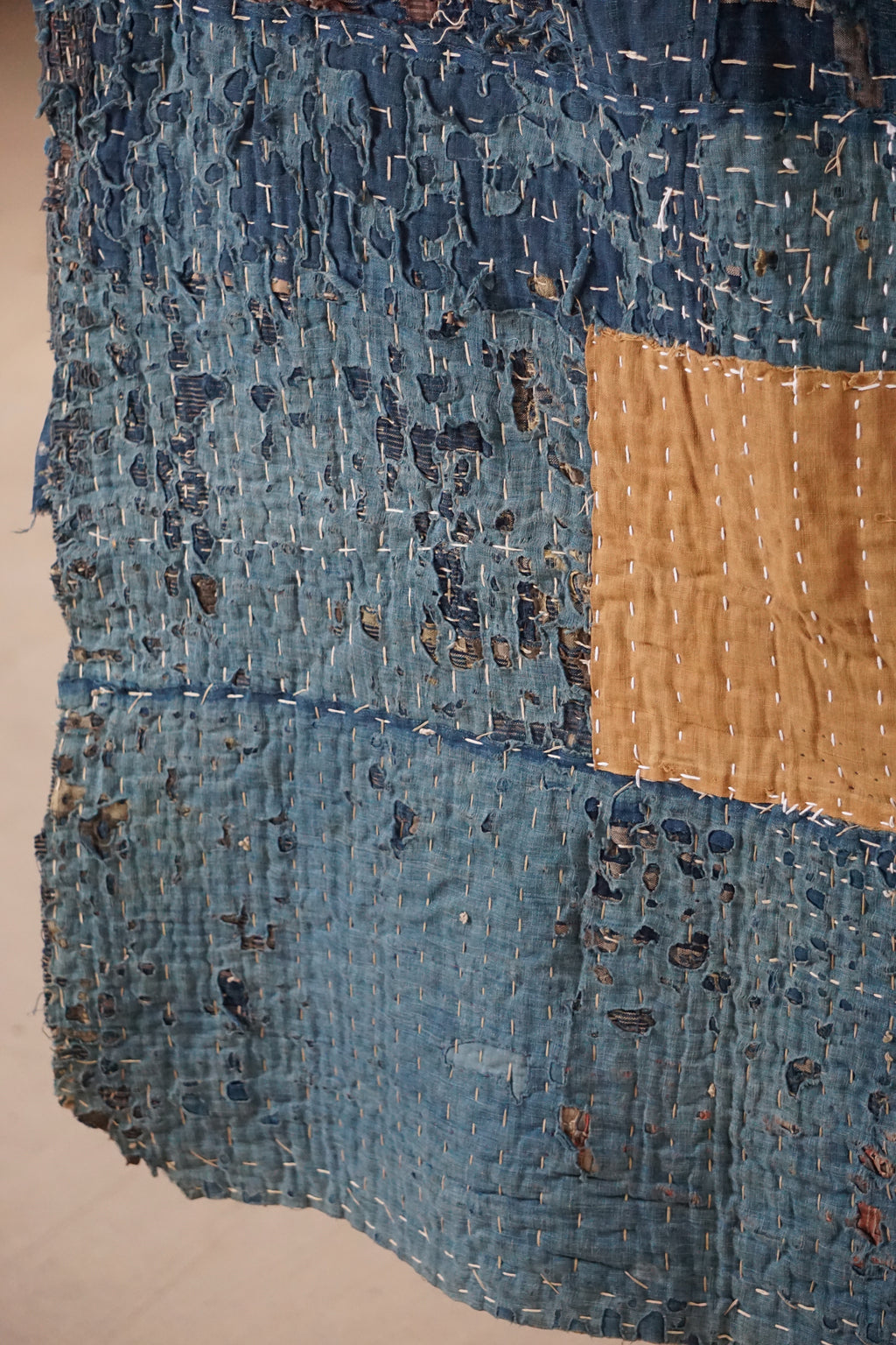 Antique Japanese Boro Textile, Early 20th Century