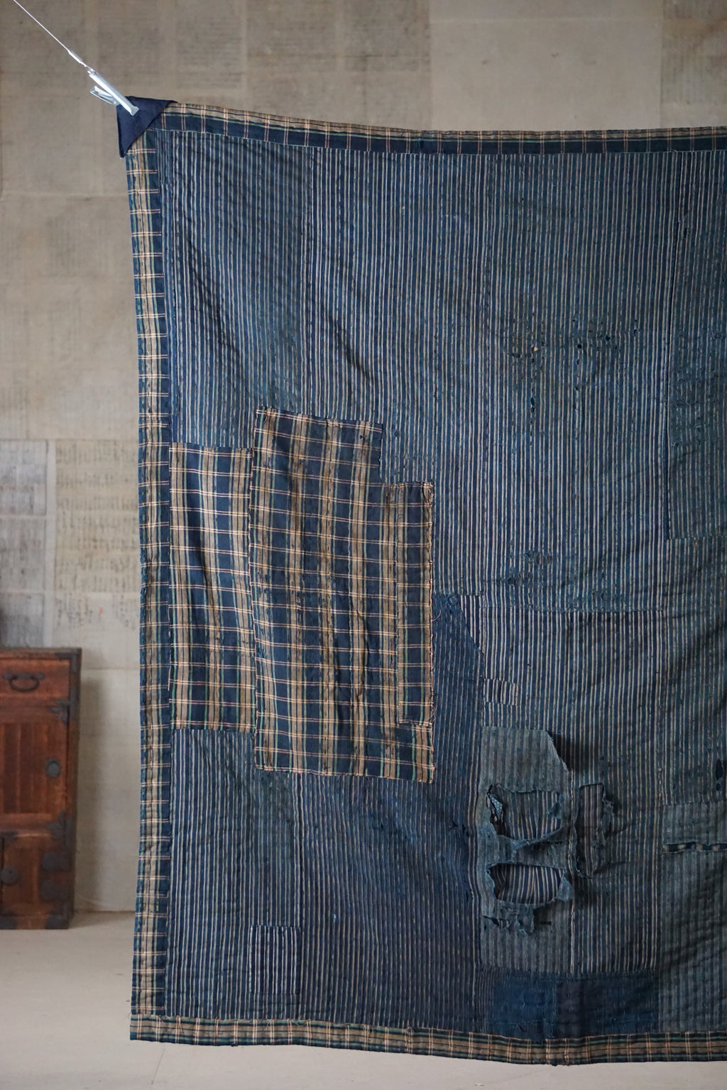 Antique Japanese Boro Textile, Late 19th–Early 20th Century