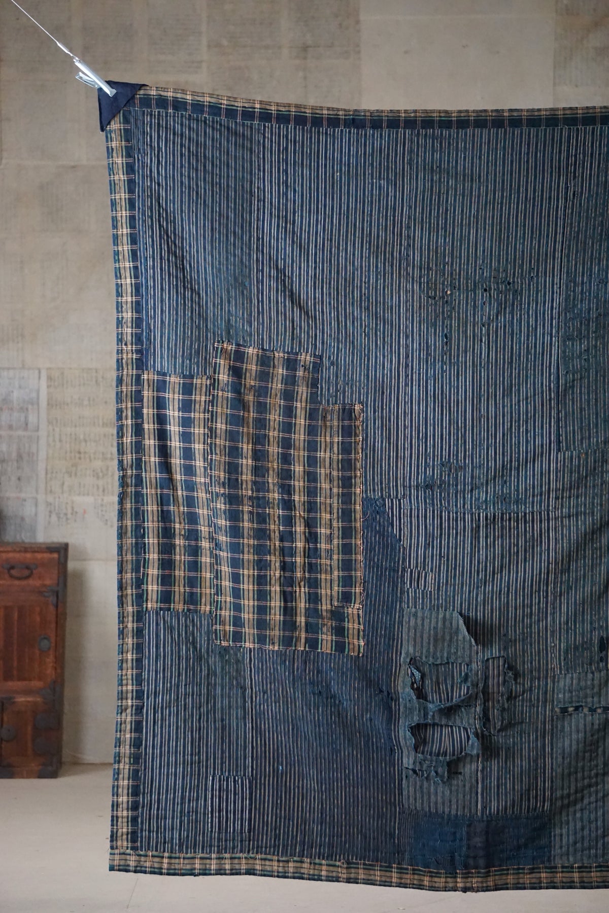 Antique Japanese Boro Textile, Late 19th–Early 20th Century