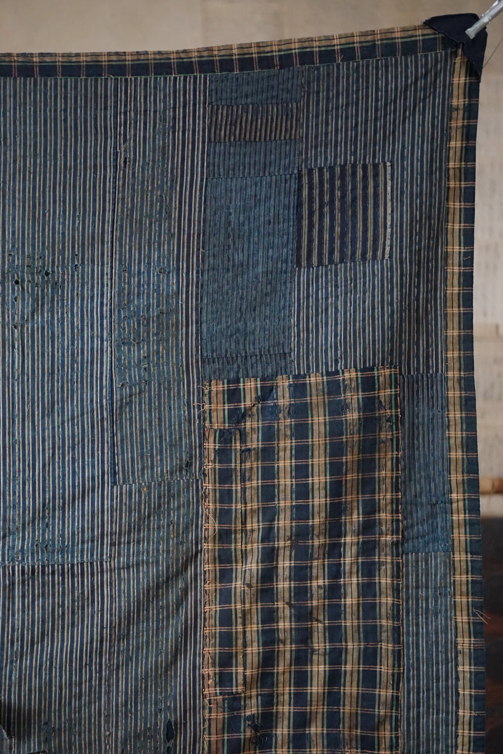 Antique Japanese Boro Textile, Late 19th–Early 20th Century