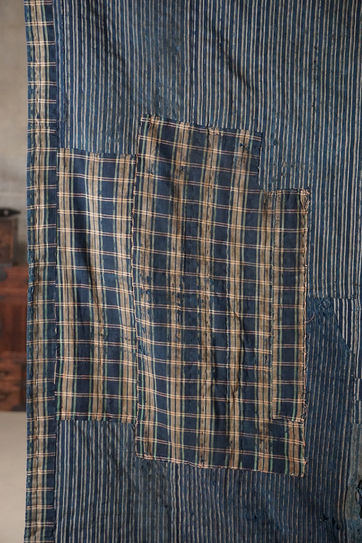 Antique Japanese Boro Textile, Late 19th–Early 20th Century