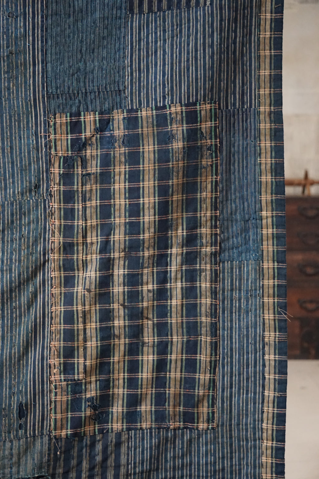 Antique Japanese Boro Textile, Late 19th–Early 20th Century