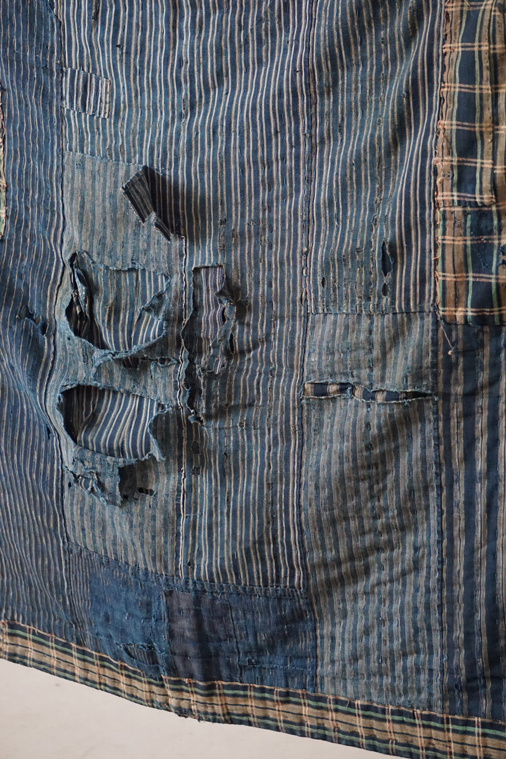Antique Japanese Boro Textile, Late 19th–Early 20th Century