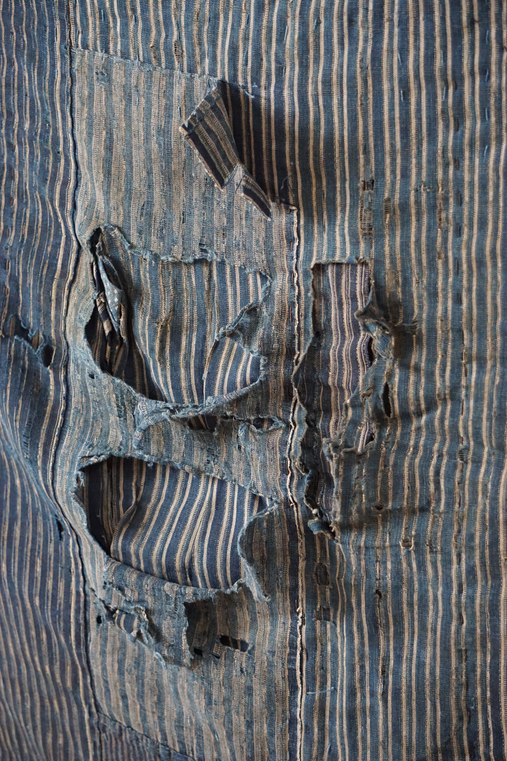 Antique Japanese Boro Textile, Late 19th–Early 20th Century