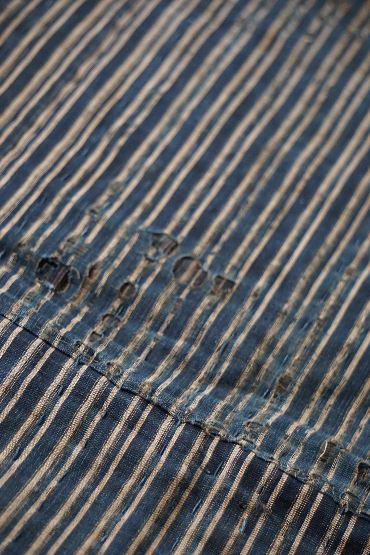 Antique Japanese Boro Textile, Late 19th–Early 20th Century