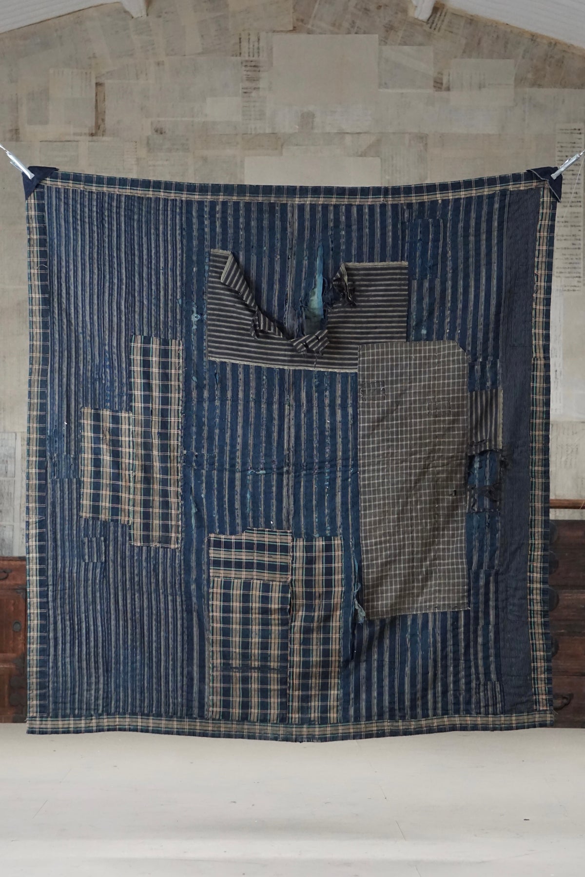 Antique Japanese Boro Textile, Late 19th–Early 20th Century