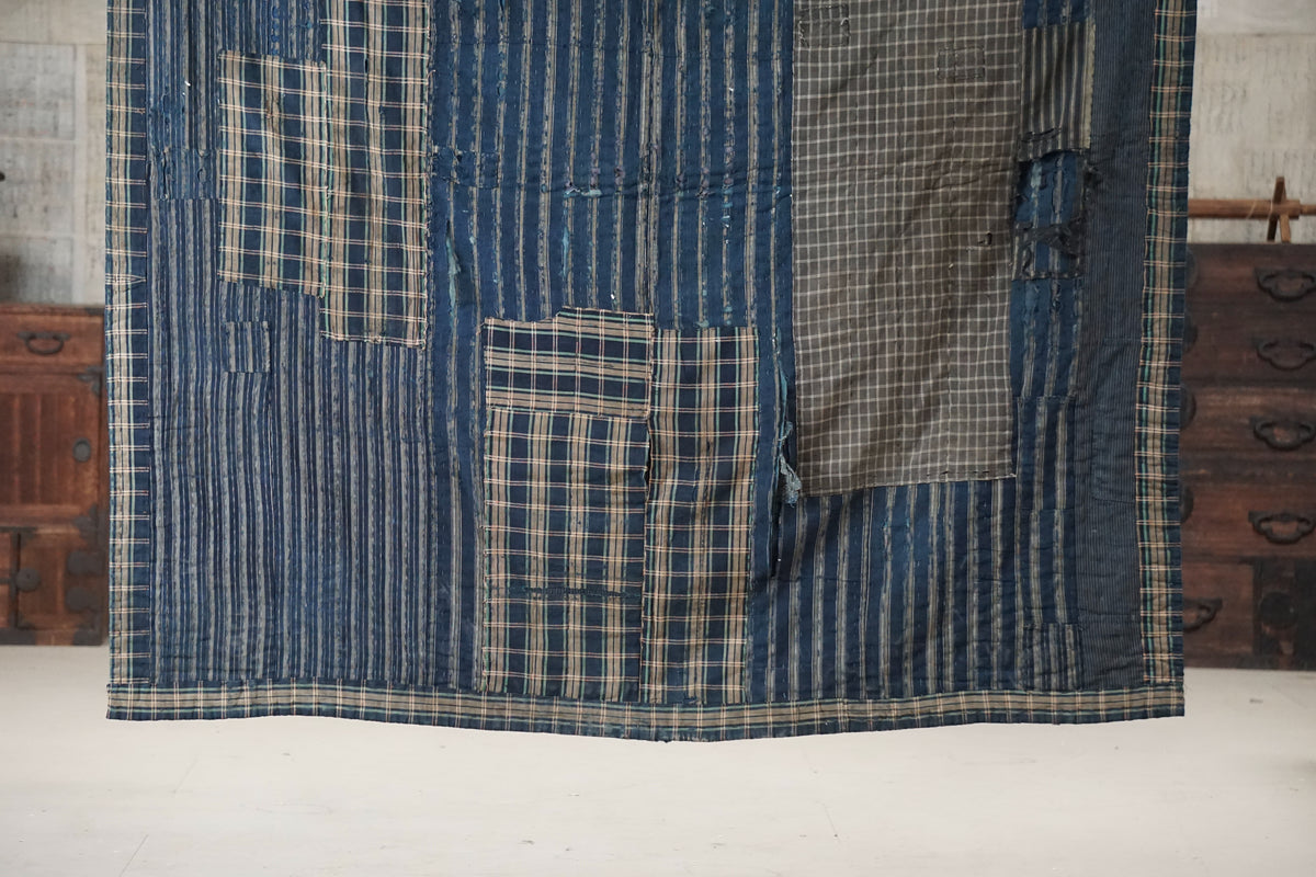 Antique Japanese Boro Textile, Late 19th–Early 20th Century