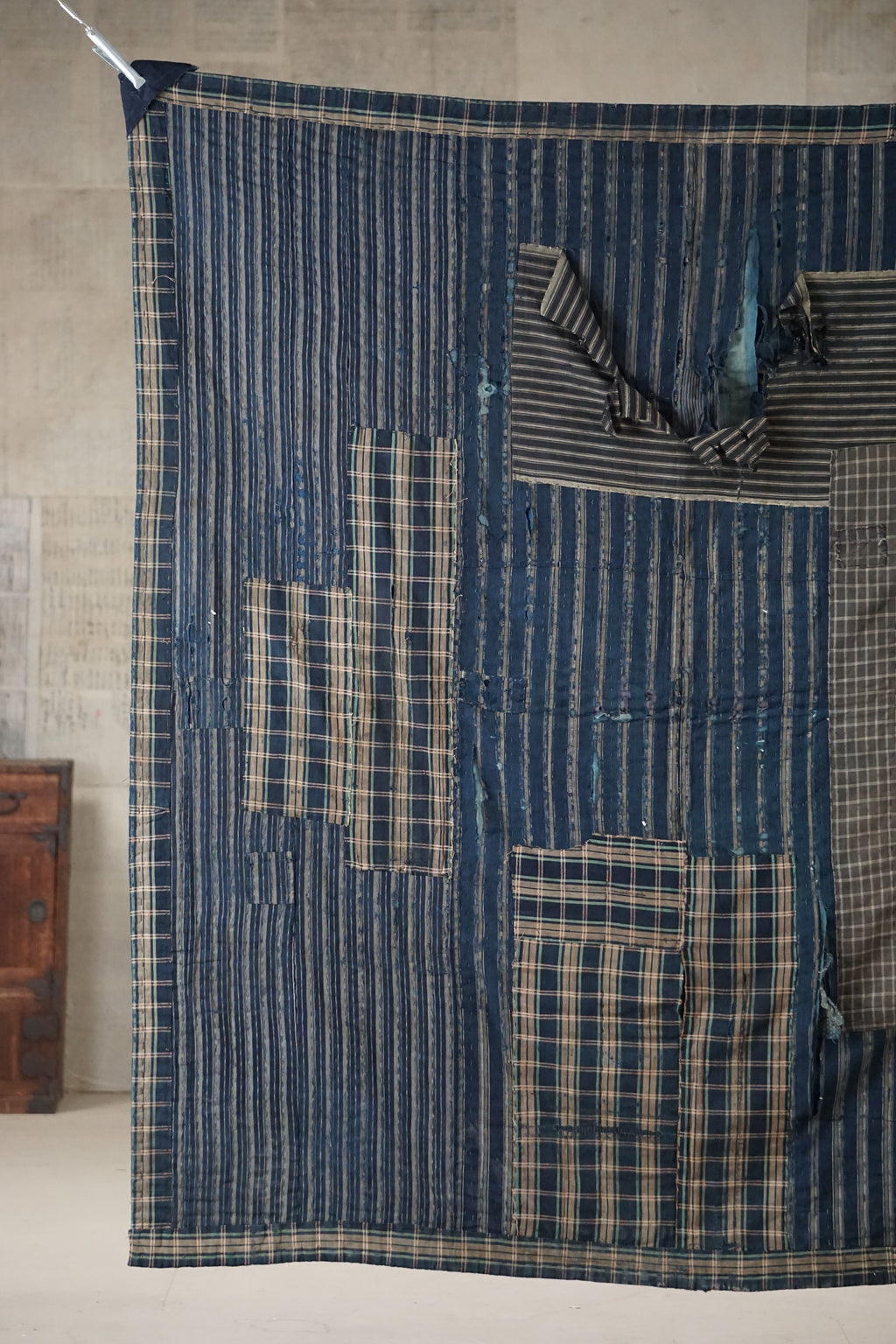Antique Japanese Boro Textile, Late 19th–Early 20th Century