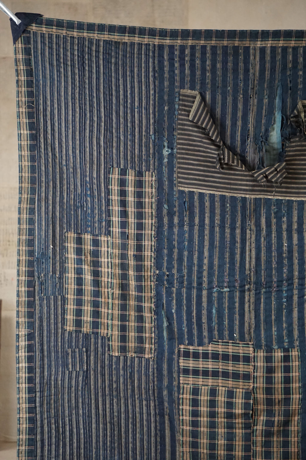 Antique Japanese Boro Textile, Late 19th–Early 20th Century