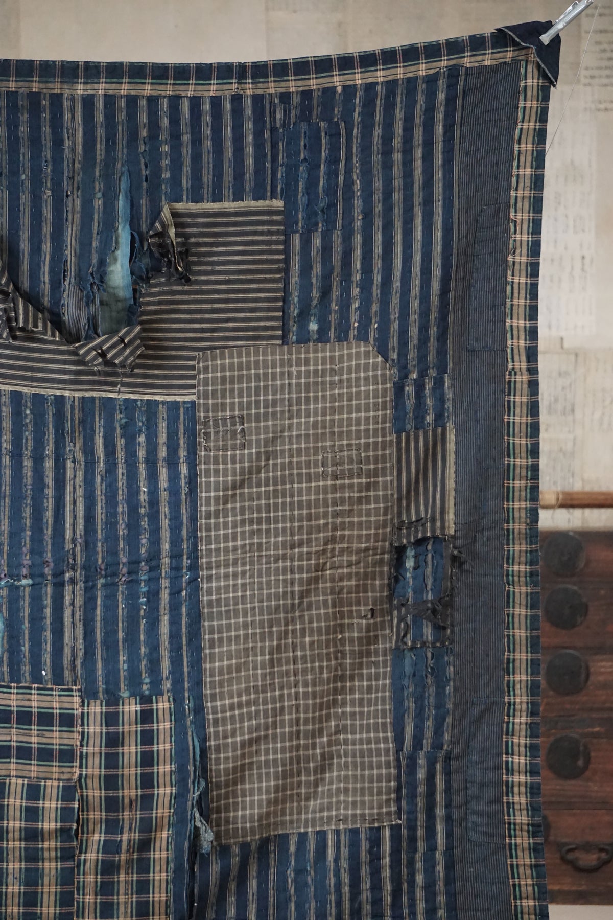 Antique Japanese Boro Textile, Late 19th–Early 20th Century