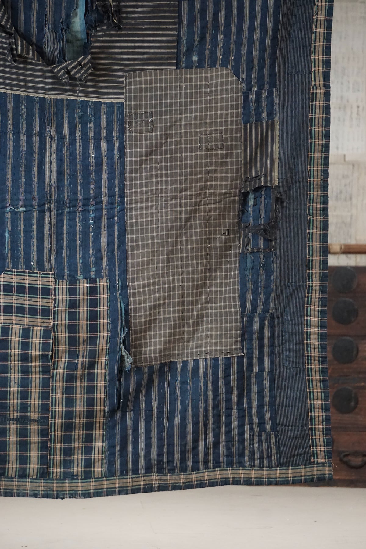 Antique Japanese Boro Textile, Late 19th–Early 20th Century
