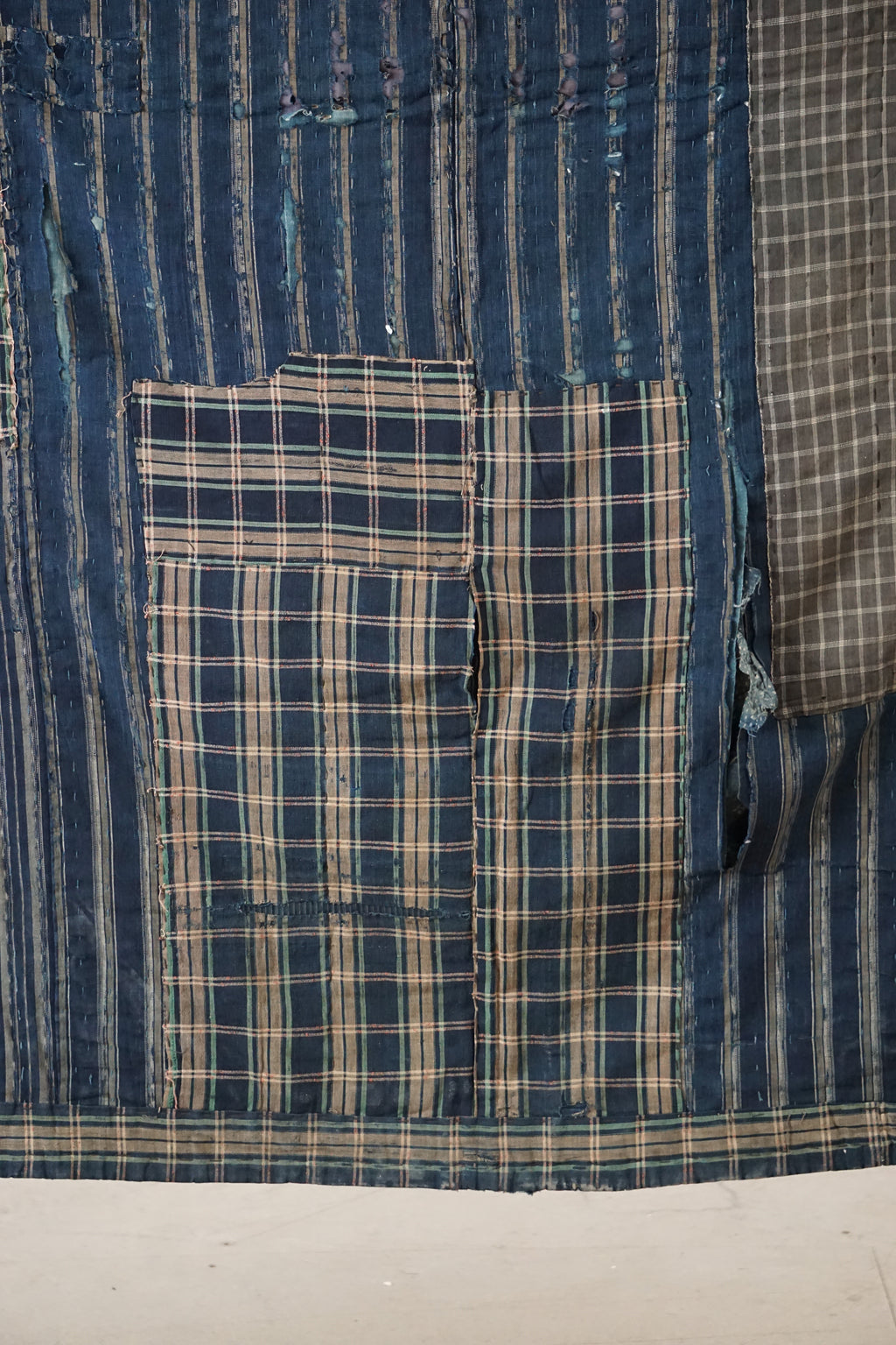 Antique Japanese Boro Textile, Late 19th–Early 20th Century