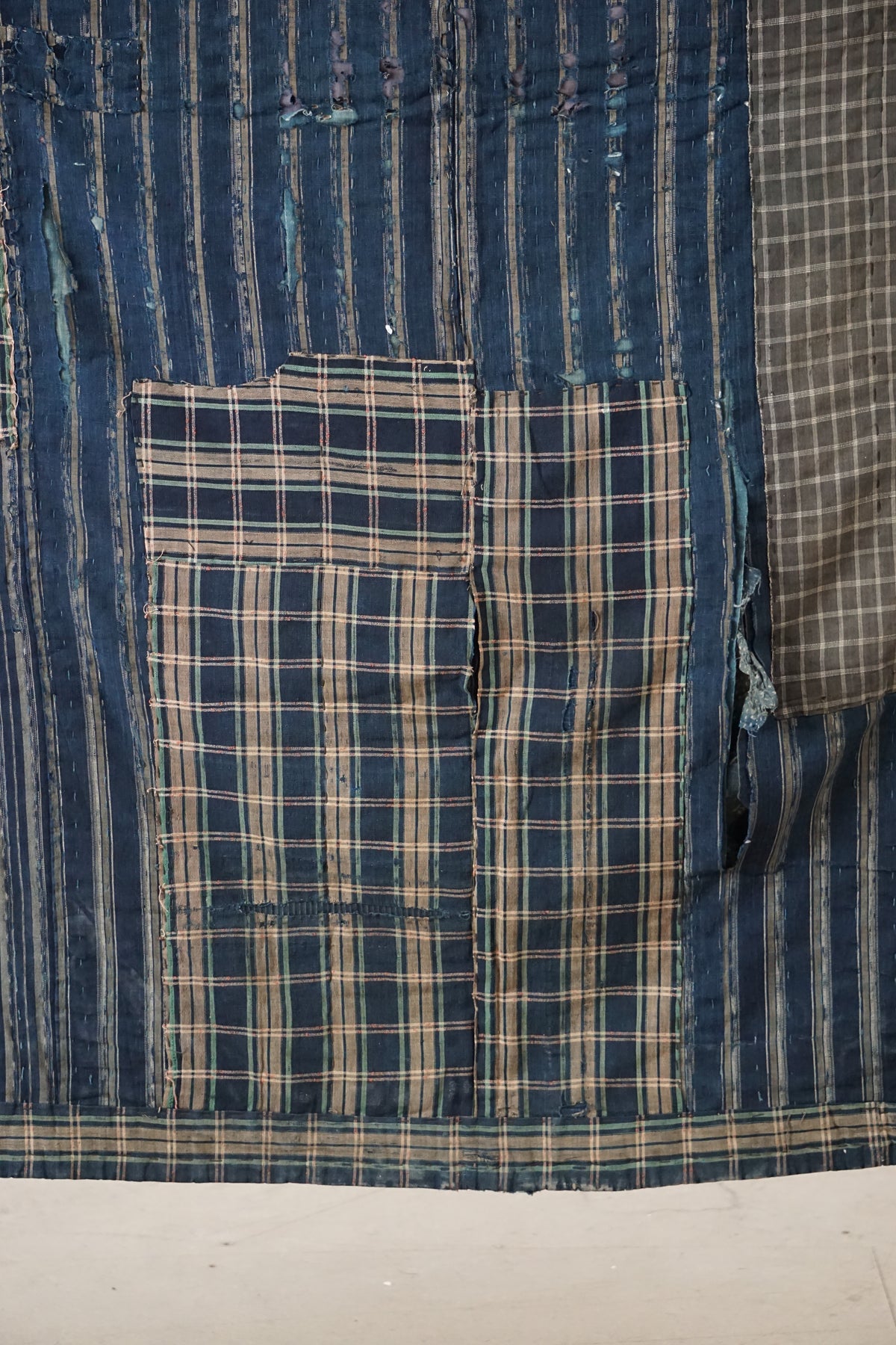 Antique Japanese Boro Textile, Late 19th–Early 20th Century