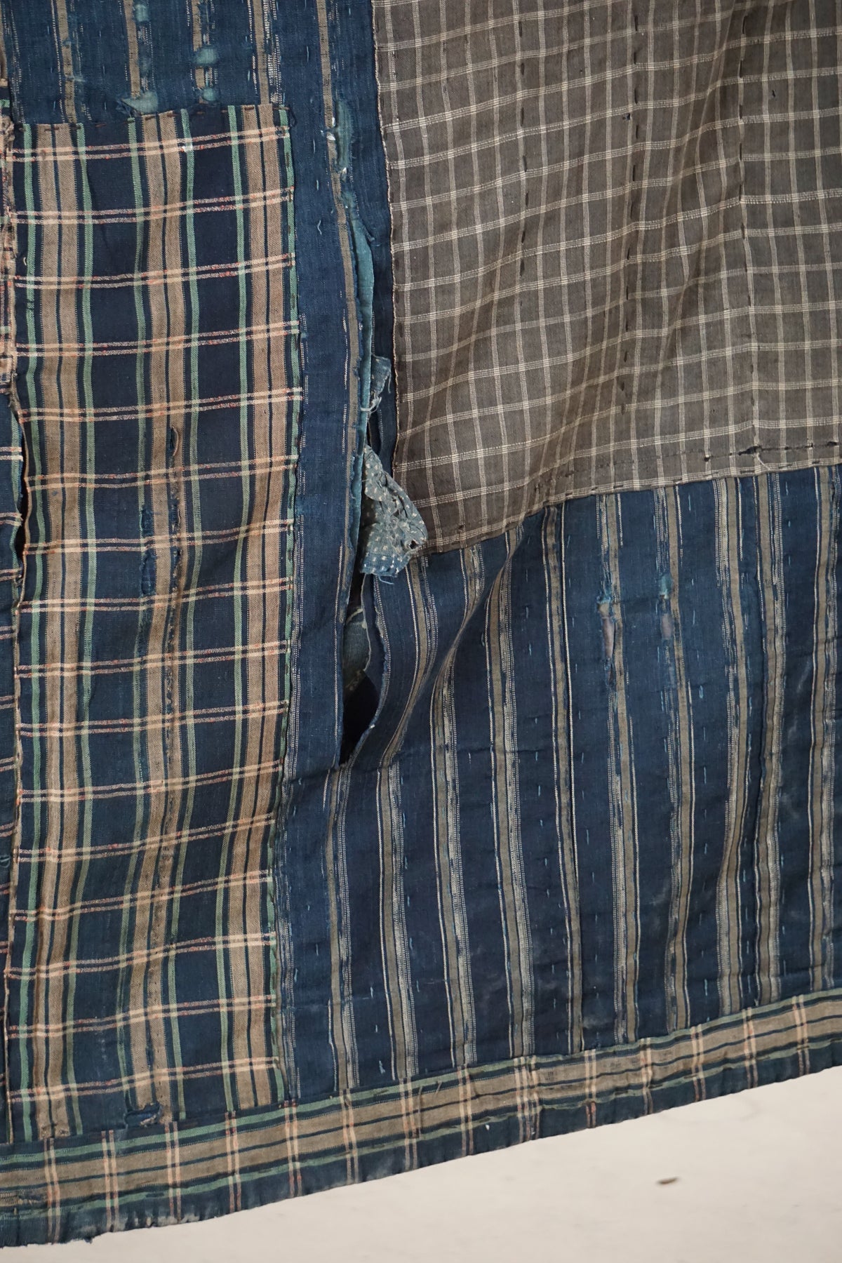 Antique Japanese Boro Textile, Late 19th–Early 20th Century
