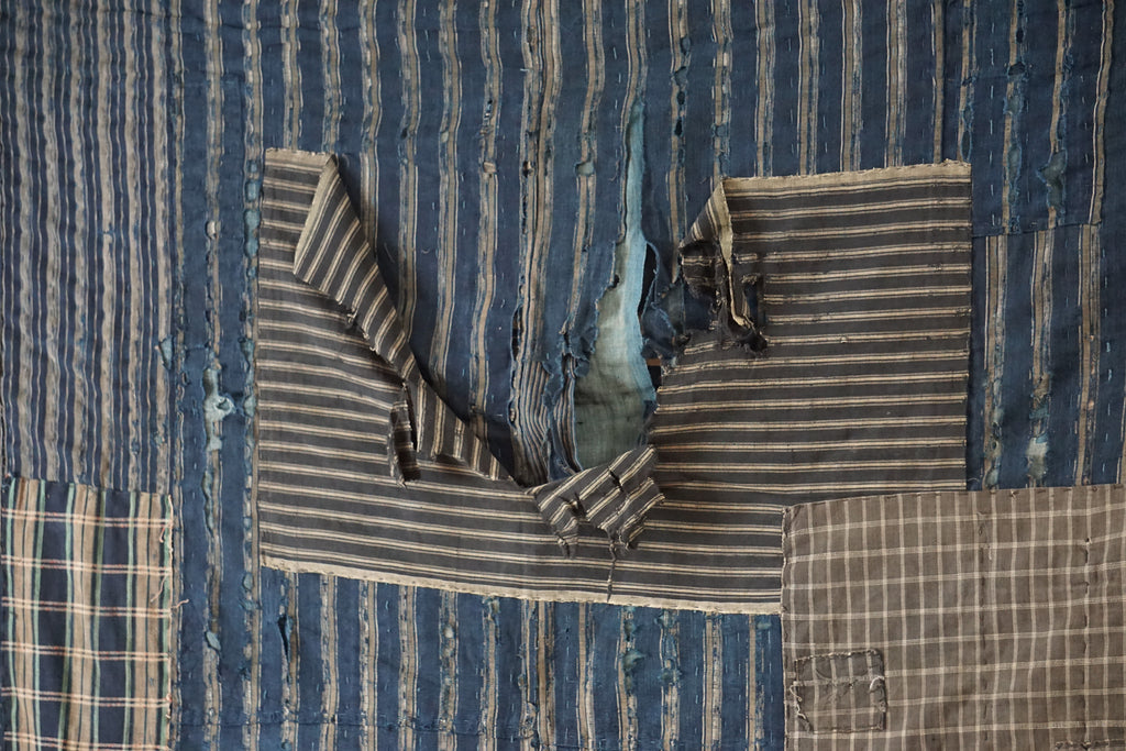 Antique Japanese Boro Textile, Late 19th–Early 20th Century
