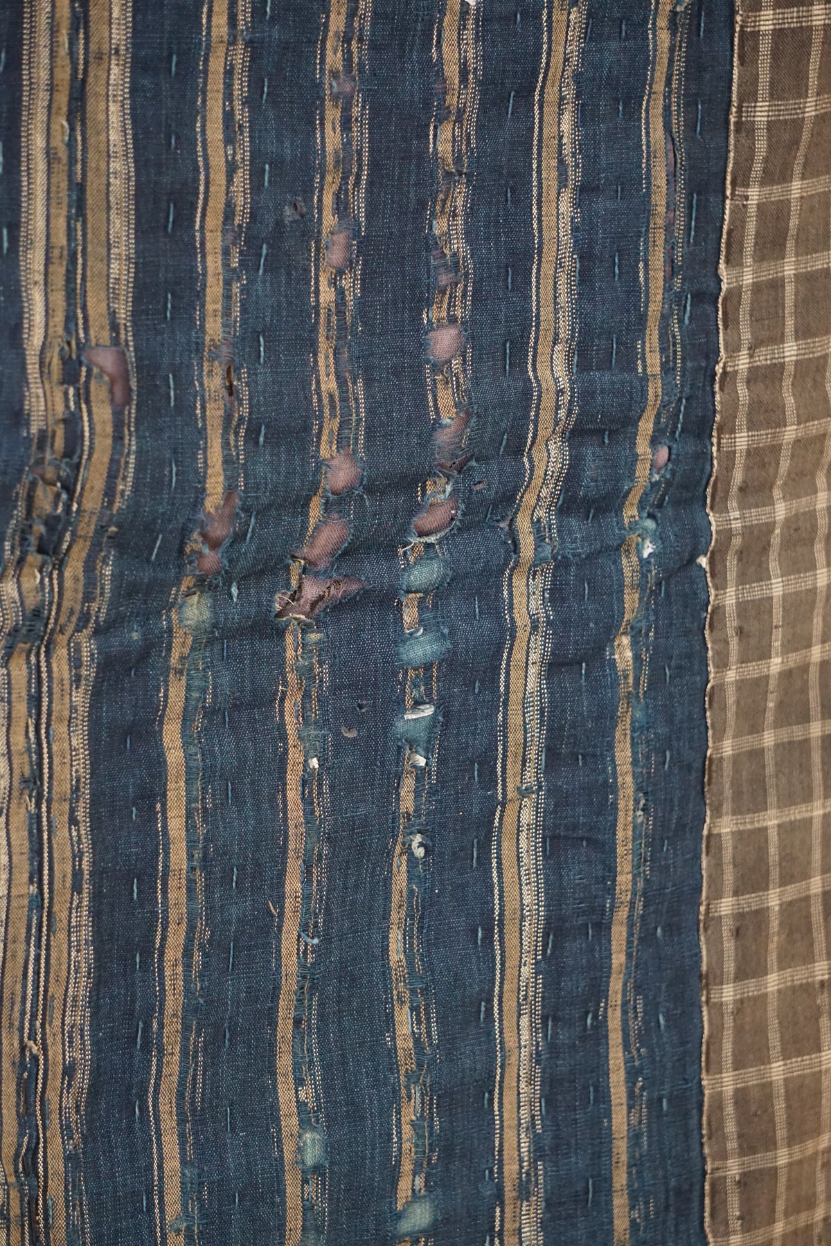 Antique Japanese Boro Textile, Late 19th–Early 20th Century