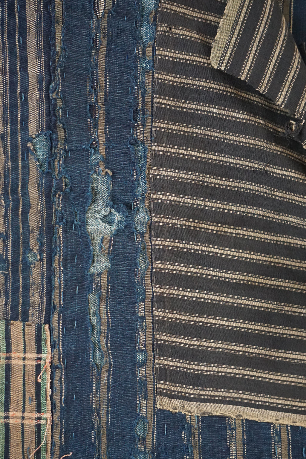 Antique Japanese Boro Textile, Late 19th–Early 20th Century