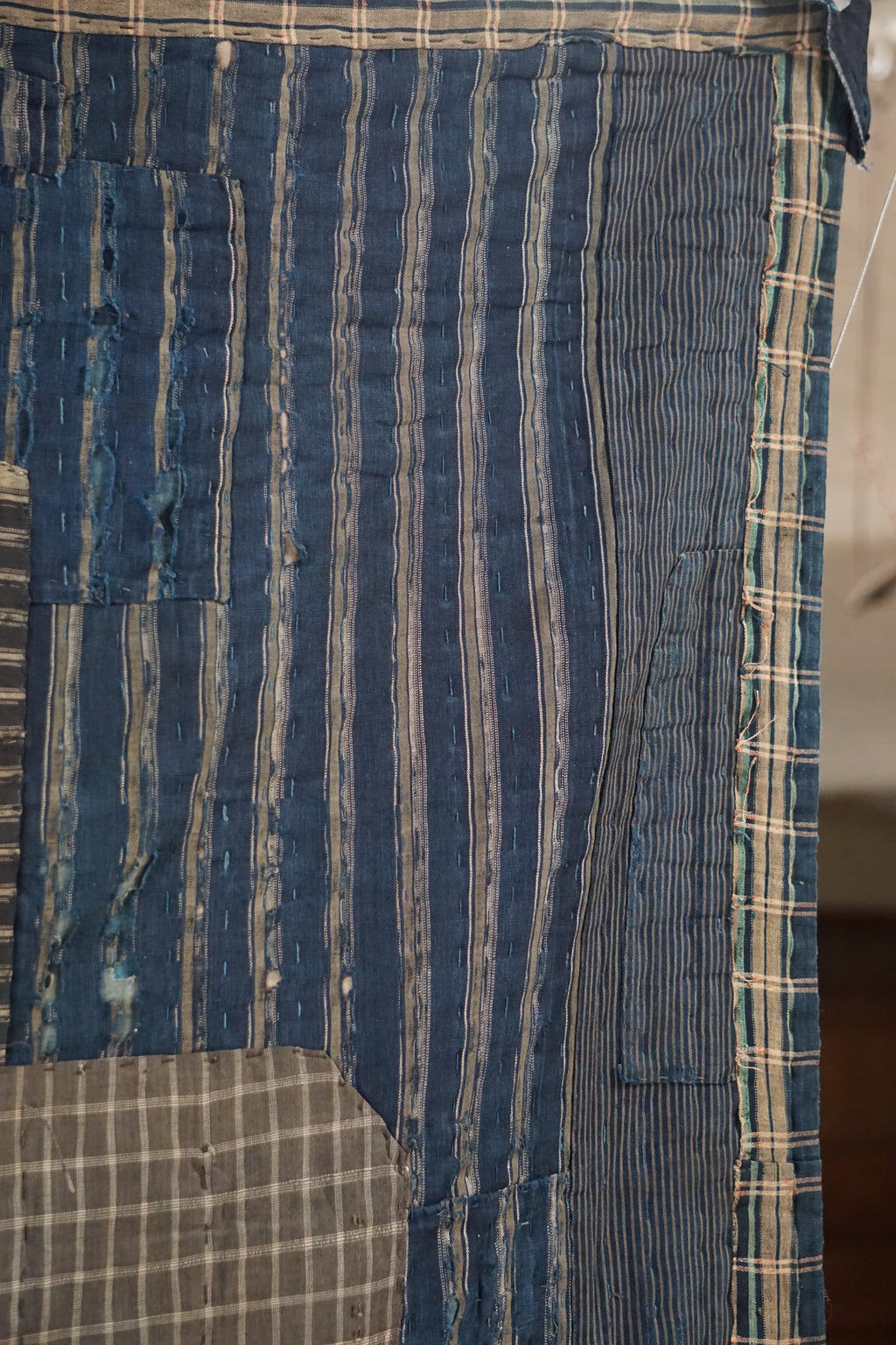 Antique Japanese Boro Textile, Late 19th–Early 20th Century