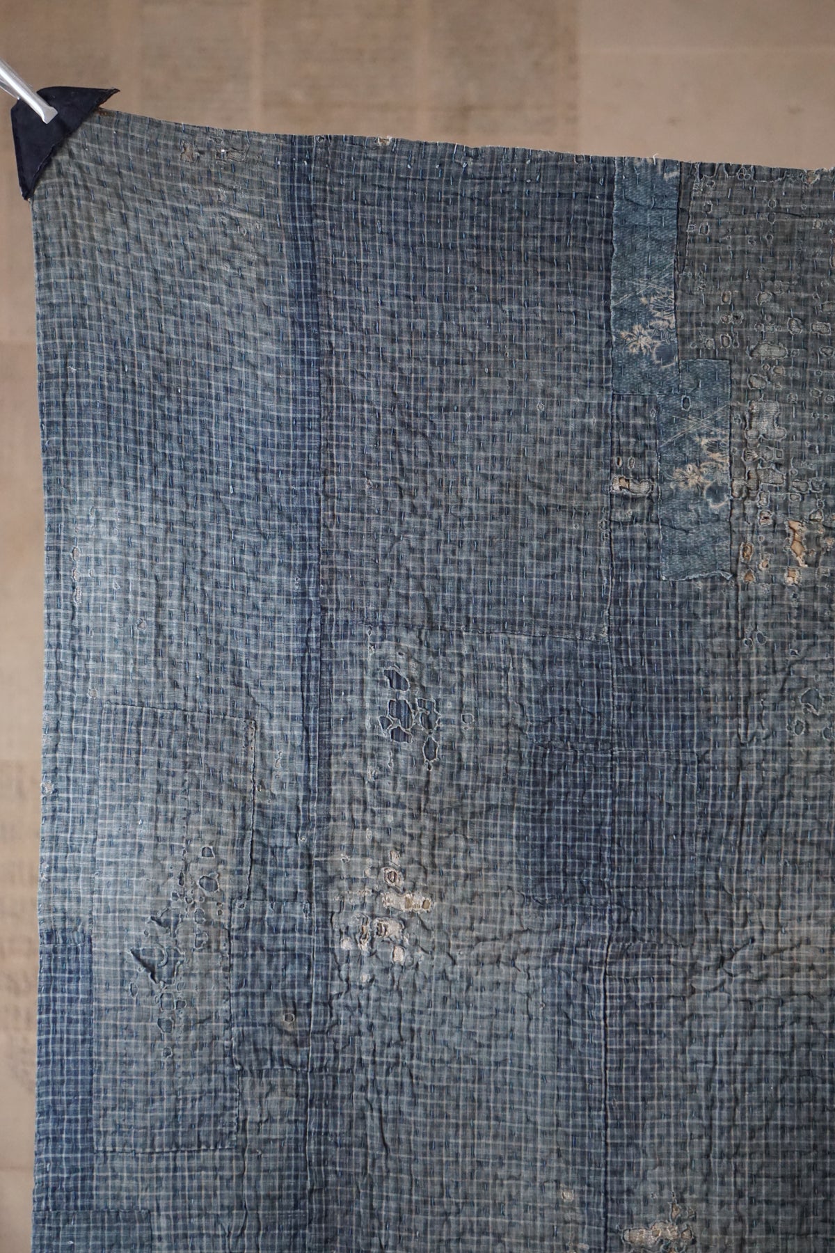 Antique Japanese Indigo Boro Textile, Late 19th–Early 20th Century