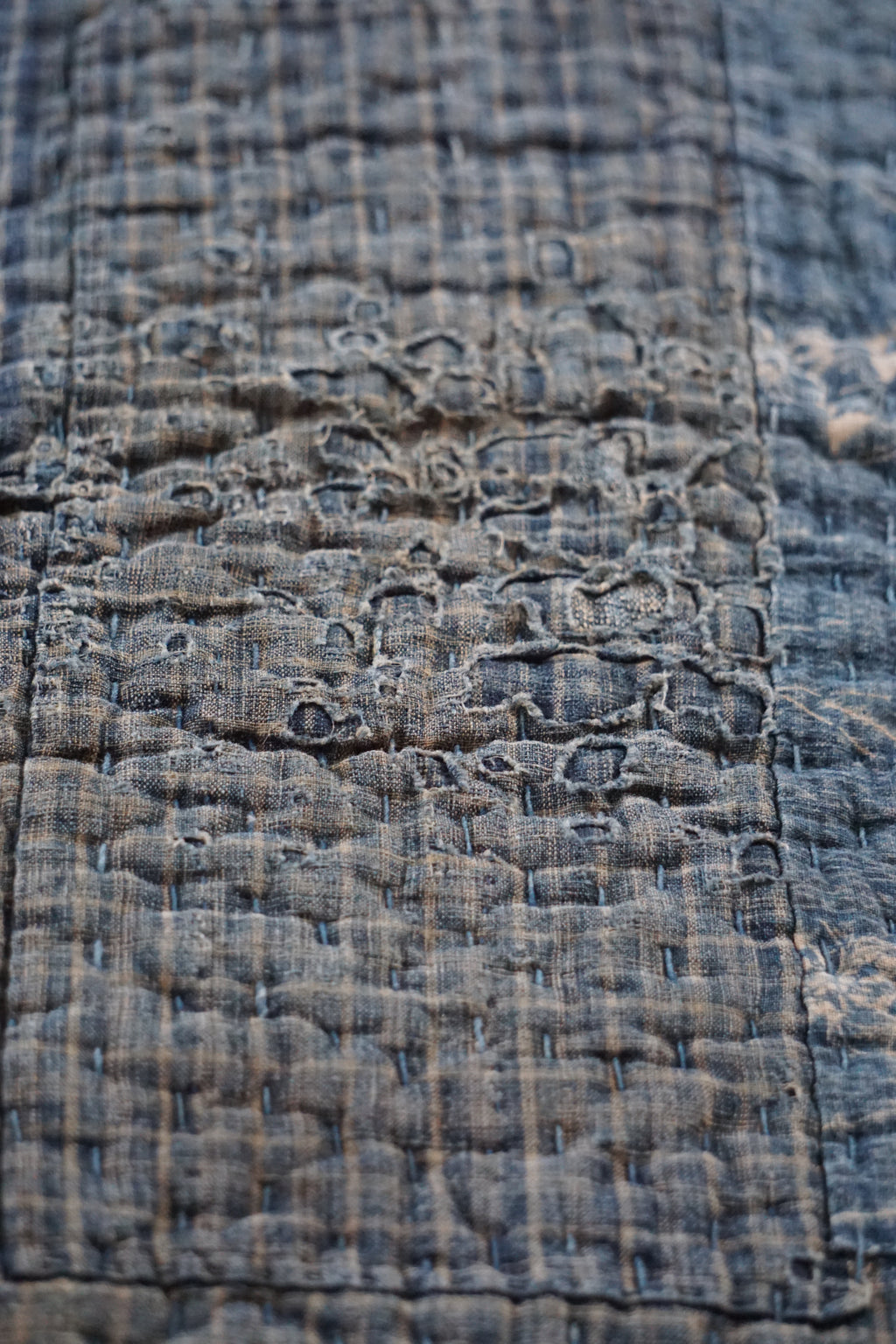Antique Japanese Indigo Boro Textile, Late 19th–Early 20th Century