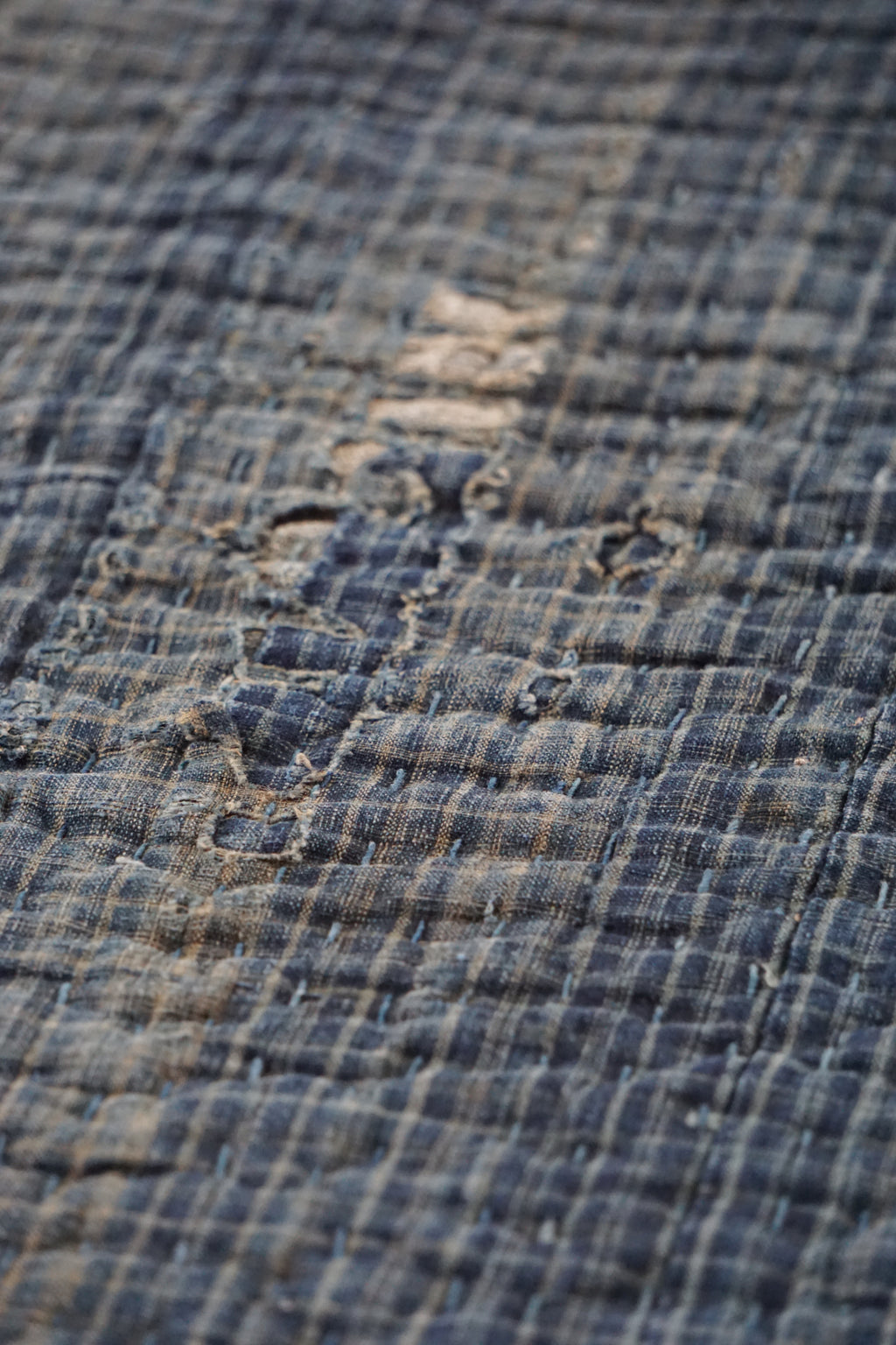 Antique Japanese Indigo Boro Textile, Late 19th–Early 20th Century