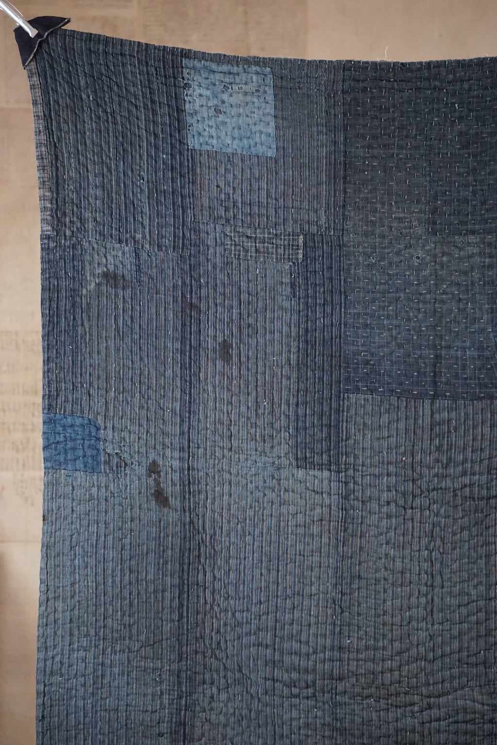 Antique Japanese Indigo Boro Textile, Late 19th–Early 20th Century