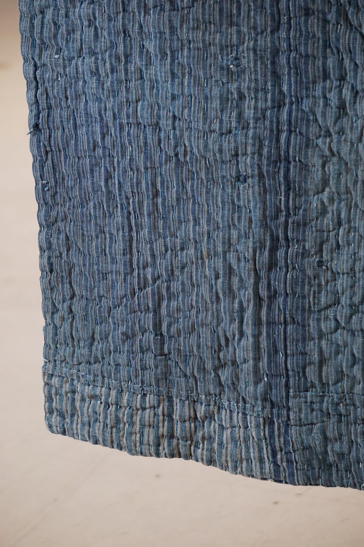 Antique Japanese Indigo Boro Textile, Late 19th–Early 20th Century