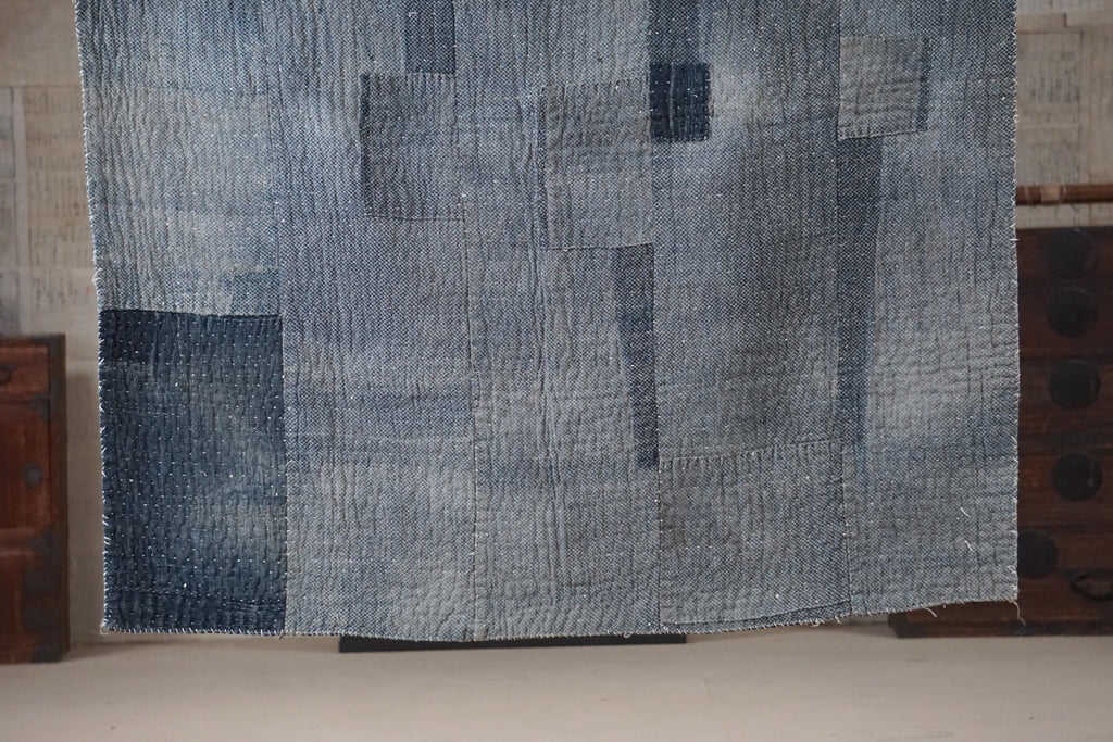 Antique Japanese Boro Textile, Early - Mid 20th Century