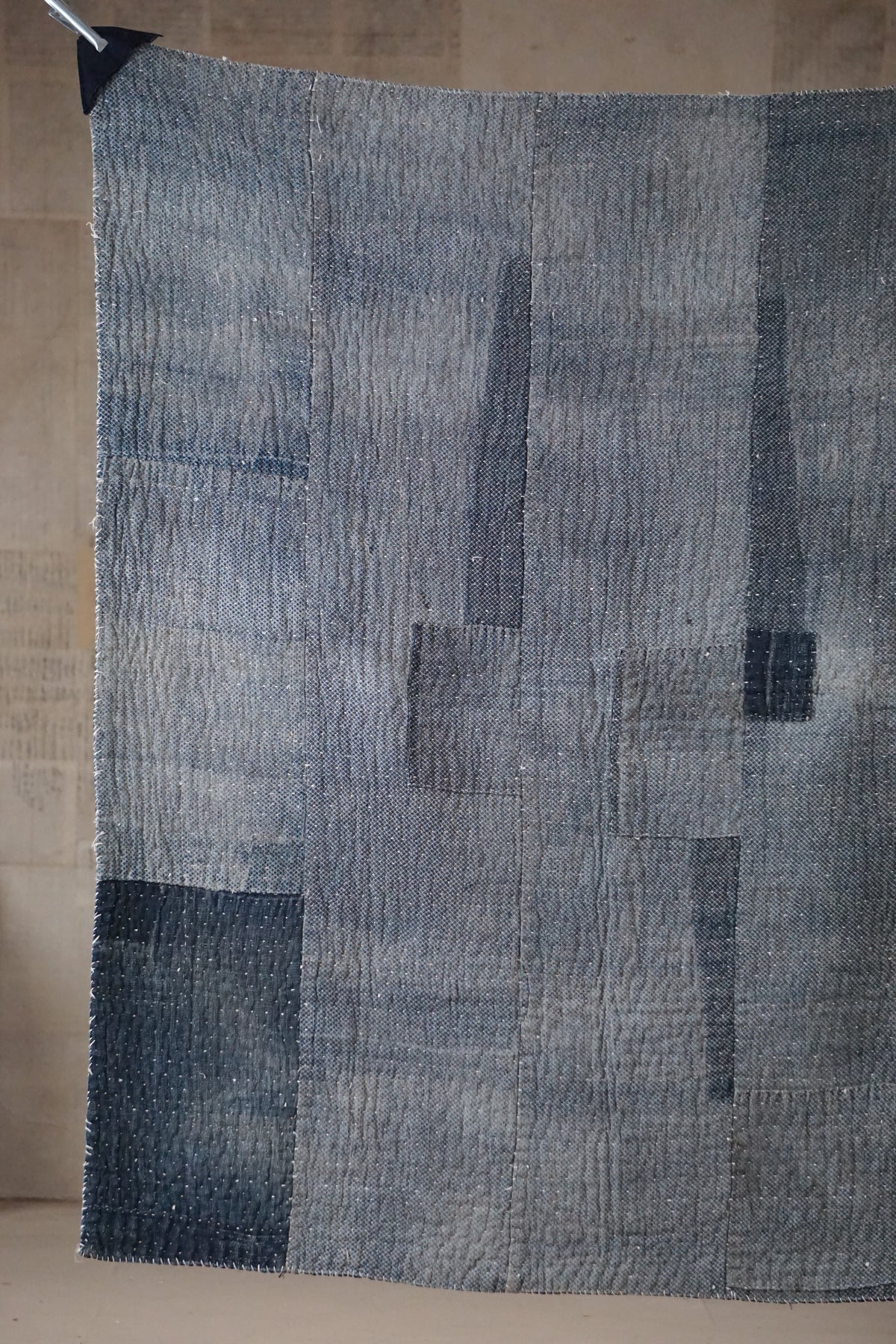 Antique Japanese Boro Textile, Early - Mid 20th Century