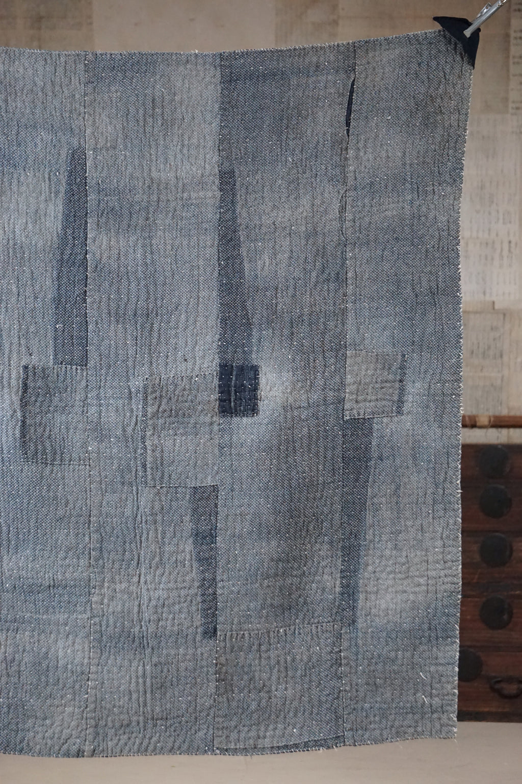 Antique Japanese Boro Textile, Early - Mid 20th Century