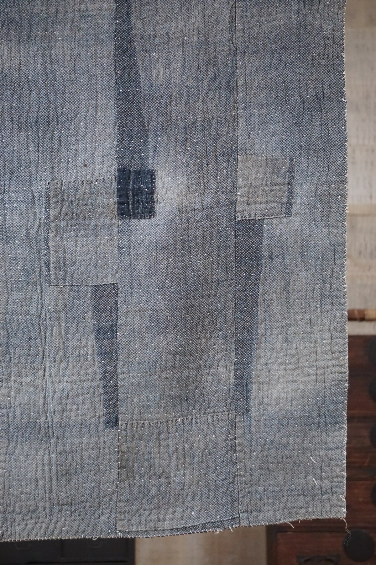 Antique Japanese Boro Textile, Early - Mid 20th Century