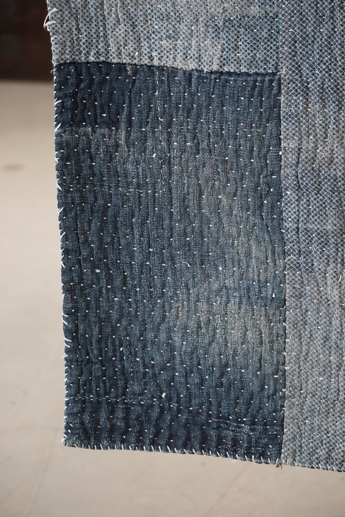 Antique Japanese Boro Textile, Early - Mid 20th Century