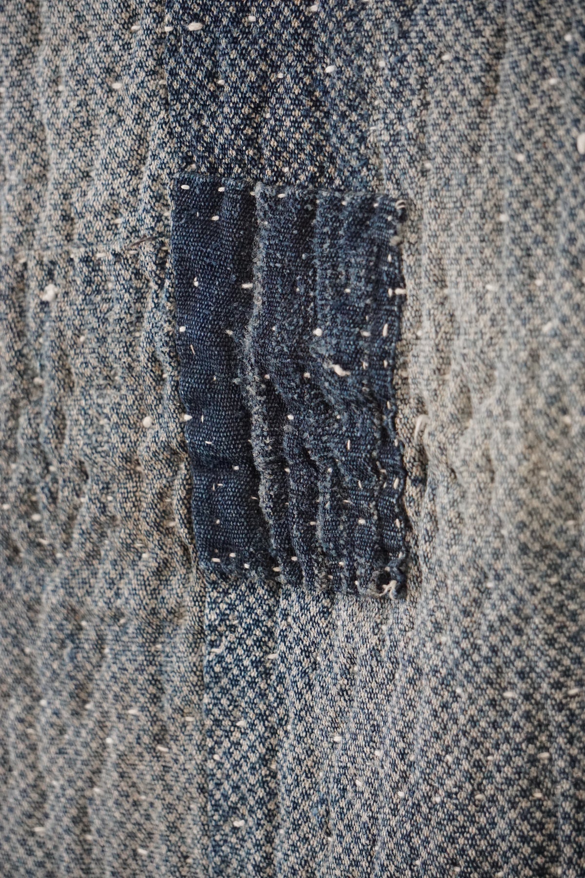 Antique Japanese Boro Textile, Early - Mid 20th Century