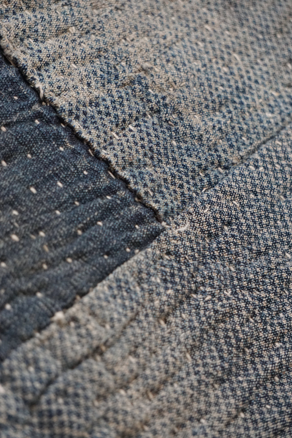 Antique Japanese Boro Textile, Early - Mid 20th Century