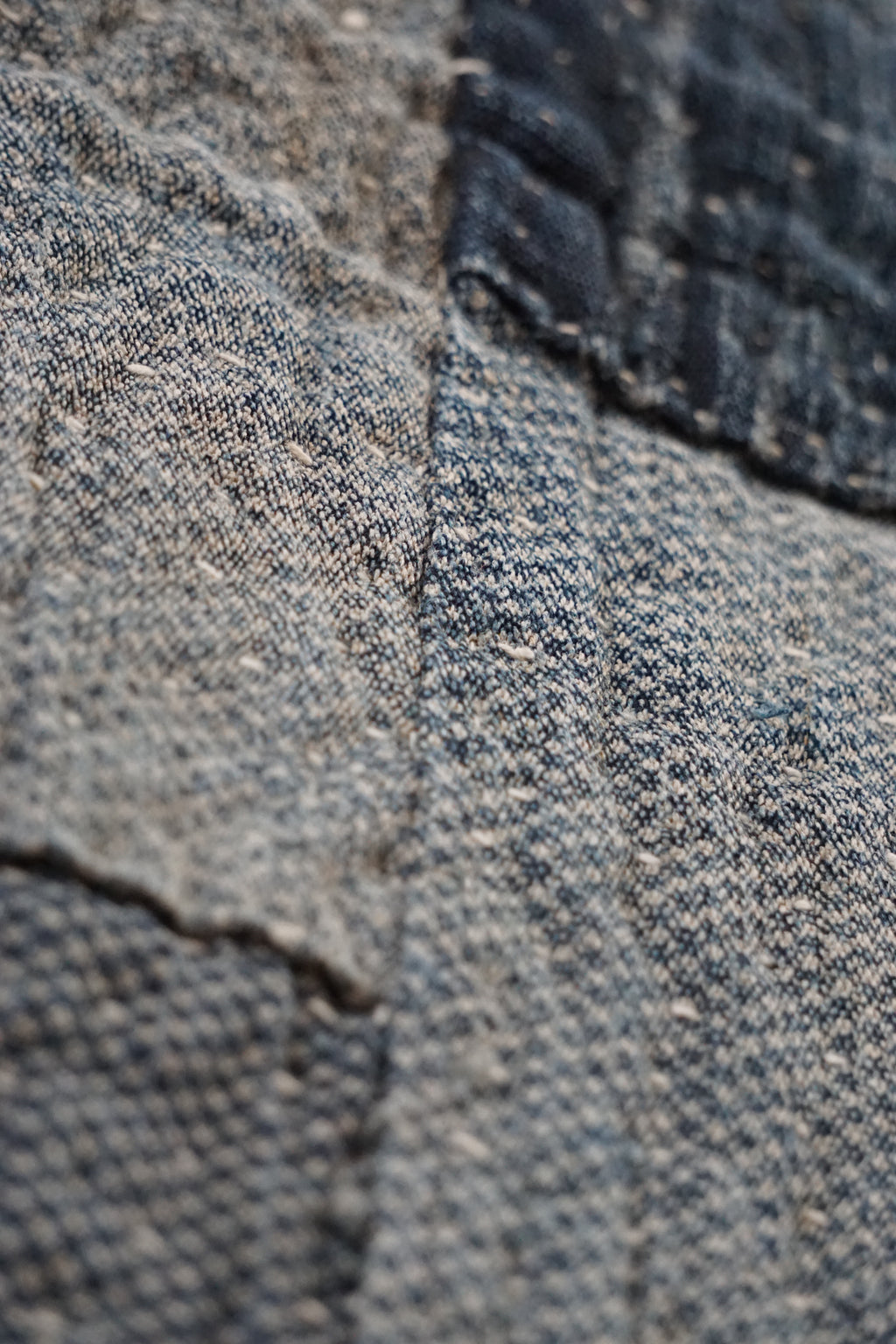 Antique Japanese Boro Textile, Early - Mid 20th Century