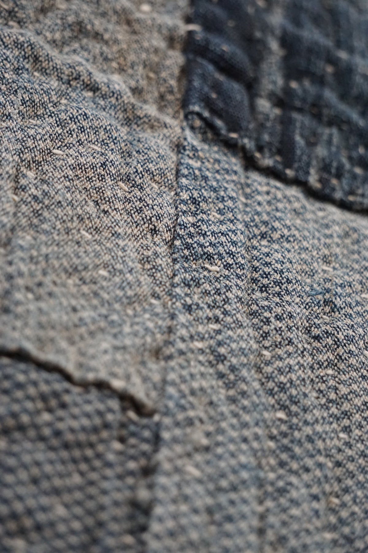 Antique Japanese Boro Textile, Early - Mid 20th Century