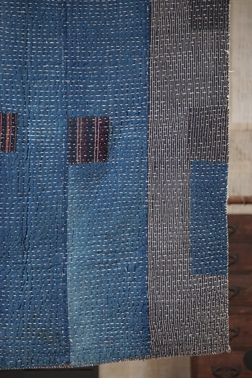Antique Japanese Boro Textile, Early - Mid 20th Century