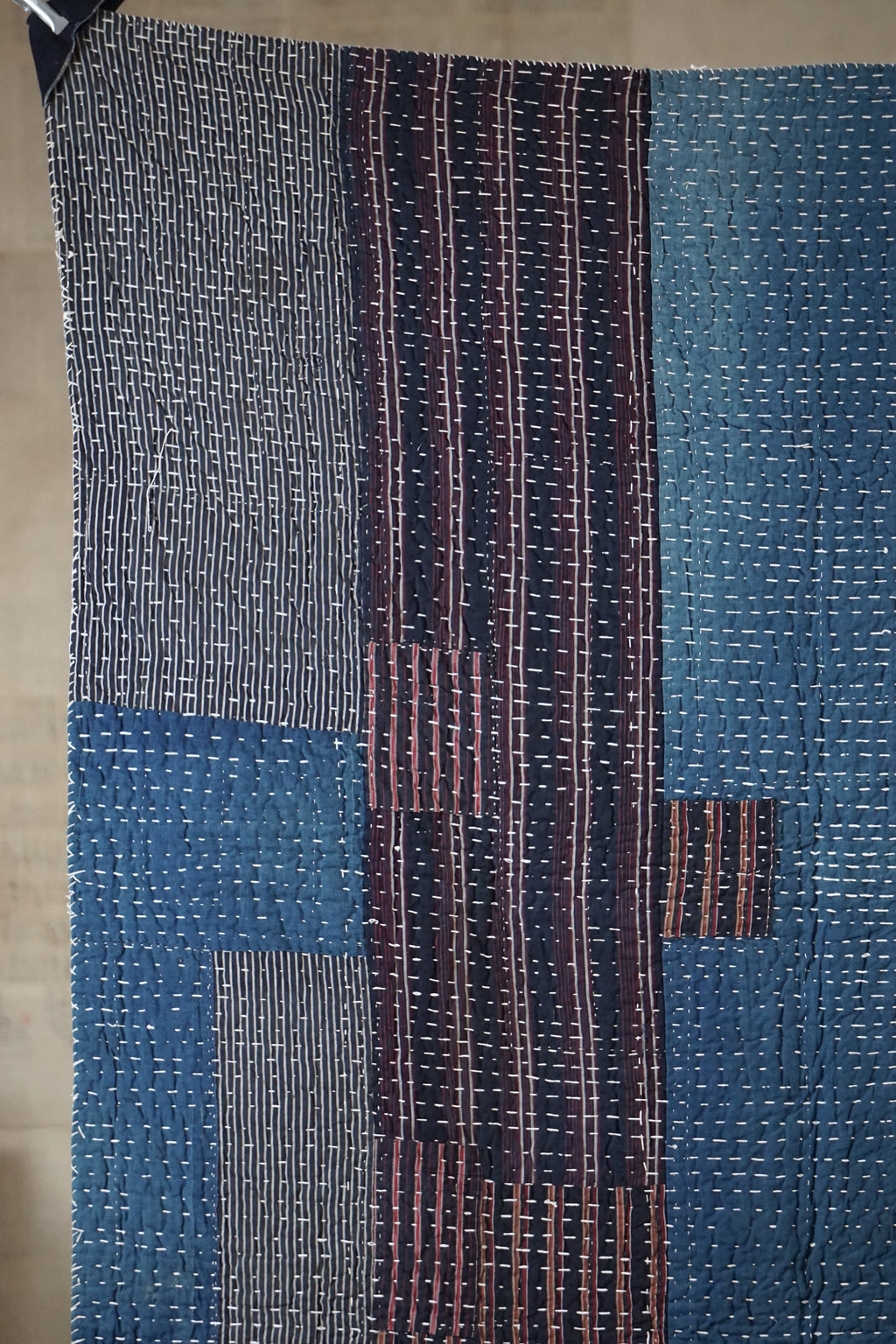 Antique Japanese Boro Textile, Early - Mid 20th Century