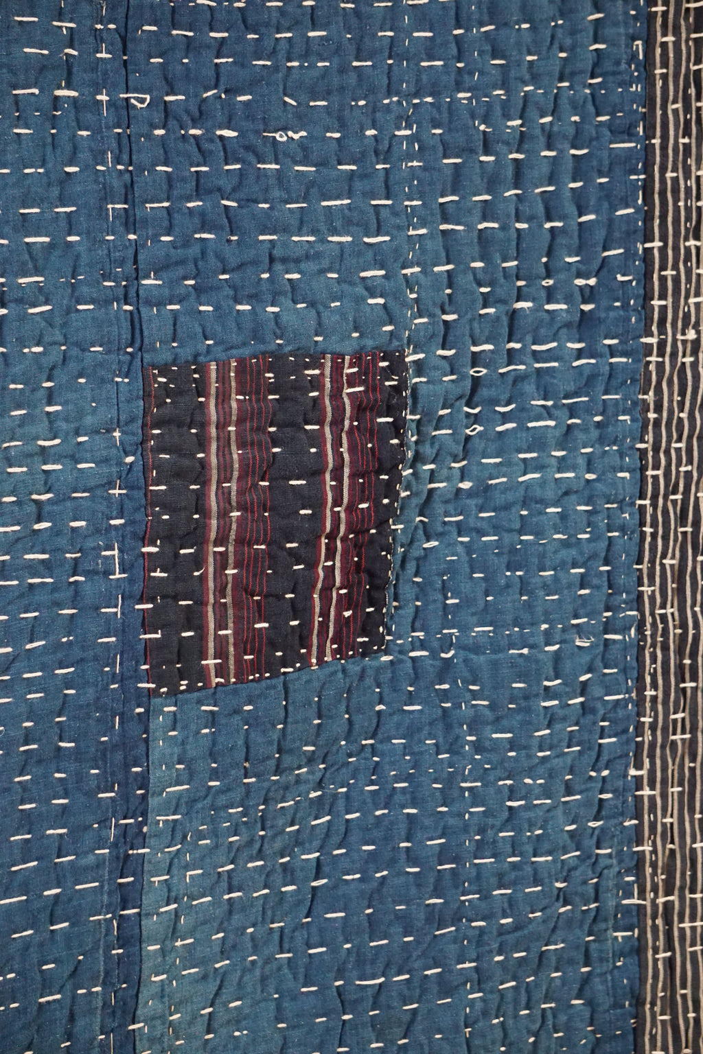 Antique Japanese Boro Textile, Early - Mid 20th Century