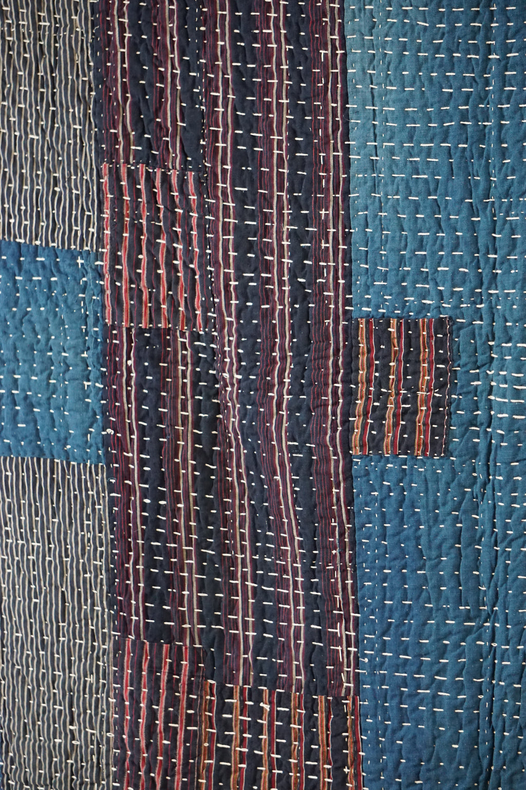 Antique Japanese Boro Textile, Early - Mid 20th Century