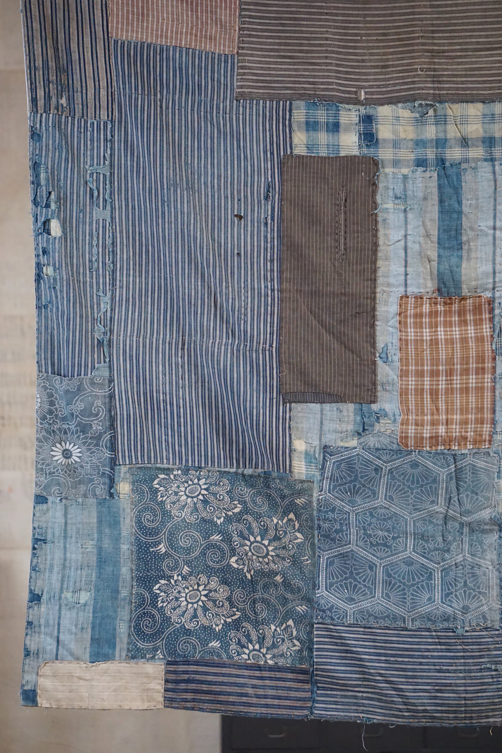 Antique Japanese Boro Textile, Late 19th–Early 20th Century