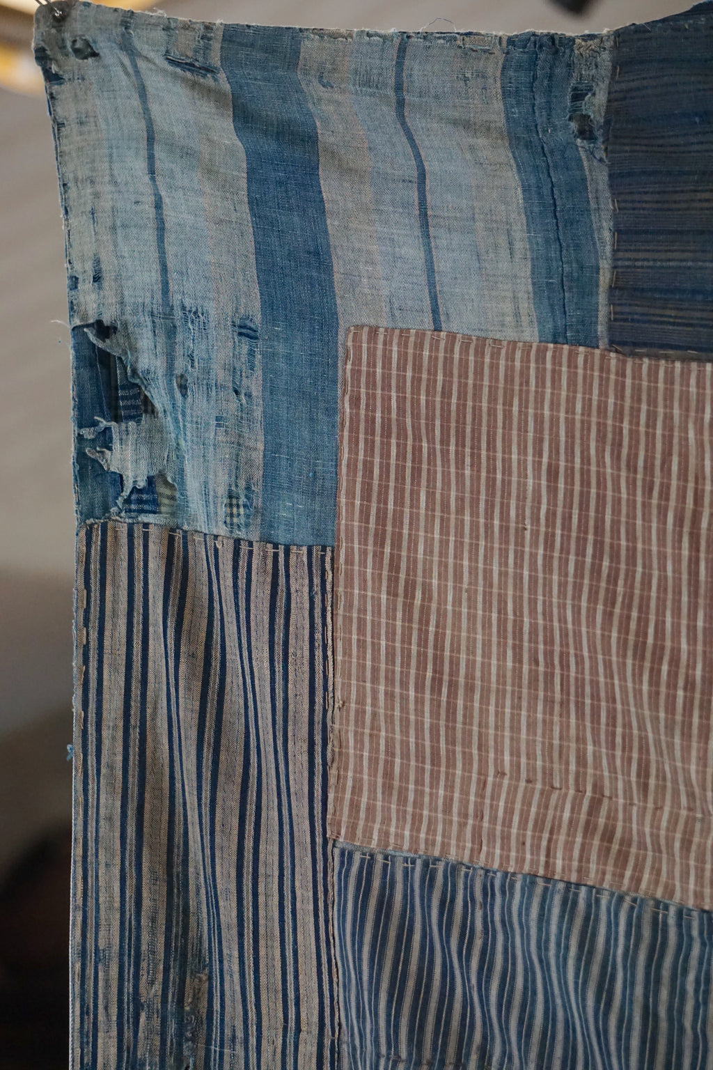 Antique Japanese Boro Textile, Late 19th–Early 20th Century